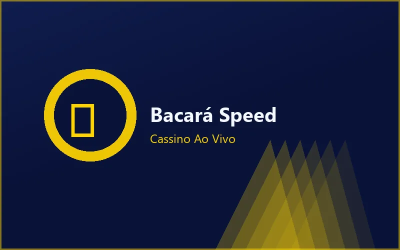 Bacará Speed — Estrela Bet