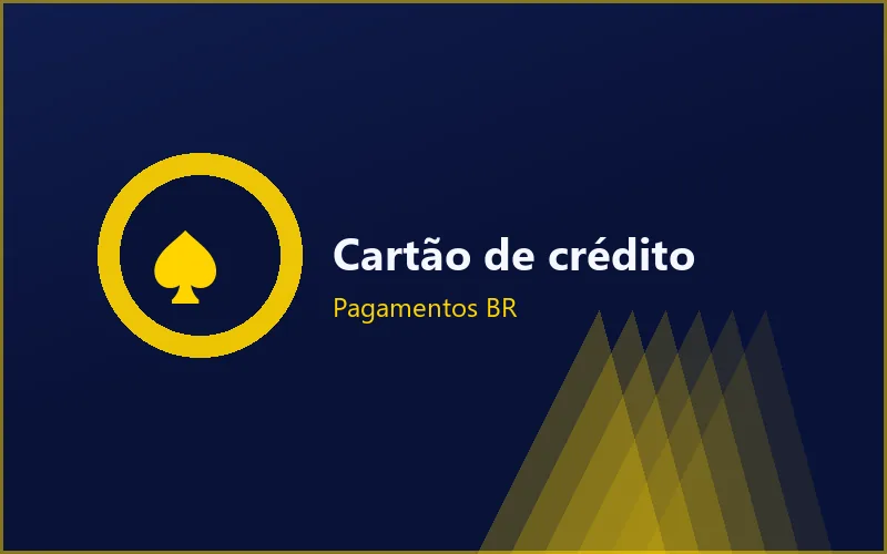 Cartão de crédito — Estrela Bet